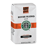 Starbucks House Blend rich & lively, medium roast ground coffee, 100% arabica coffee Left Picture